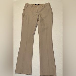 Express women’s Boot Low Rise Business pants sz 8R khaki Beige colored trouser
